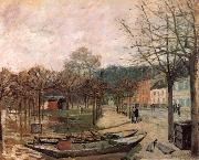 Alfred Sisley Flood at Port-Marly china oil painting artist